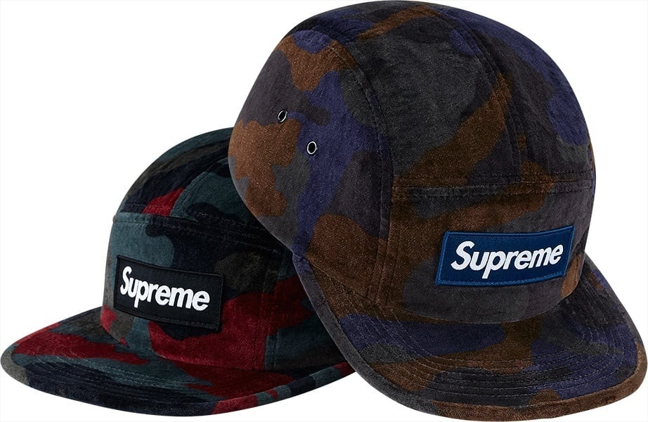 Velvet Camo Camp Cap